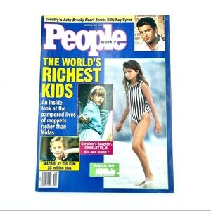 People Weekly Magazine 1992 Richest Kids